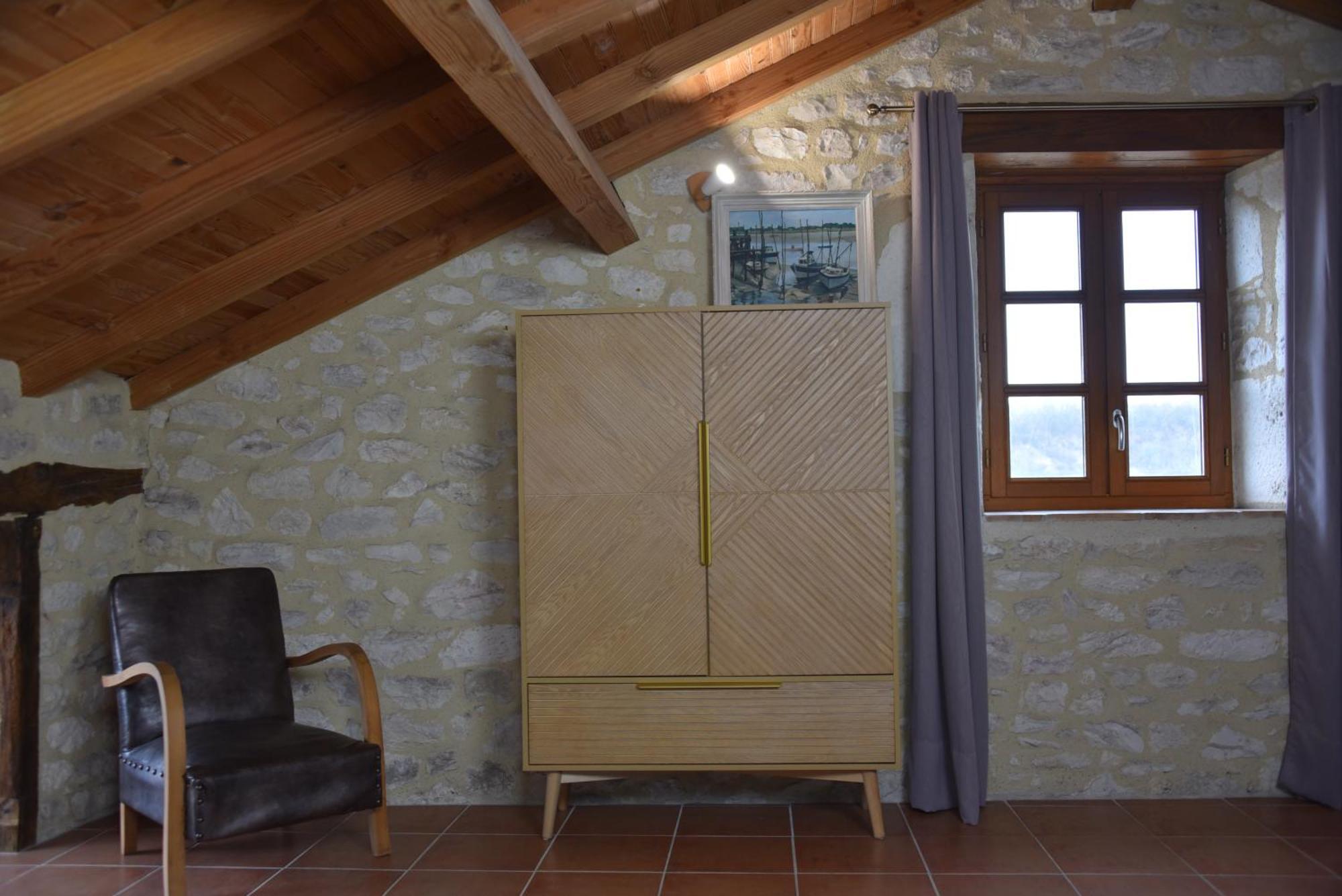 Les Collines Du Quercy Blanc Villa Castelnau-Montratier Стая снимка